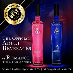 Introducing PinkKitty and EasyRhino Liqueurs: A Fusion of Sensuality and Intensity