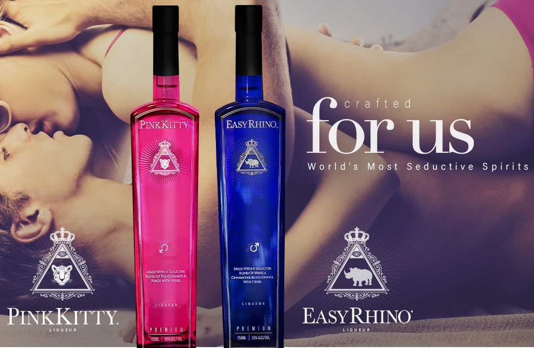 Introducing PinkKitty and EasyRhino: The World’s First Vodka-Based Liqueurs Infused with Passion-Boosting Botanicals